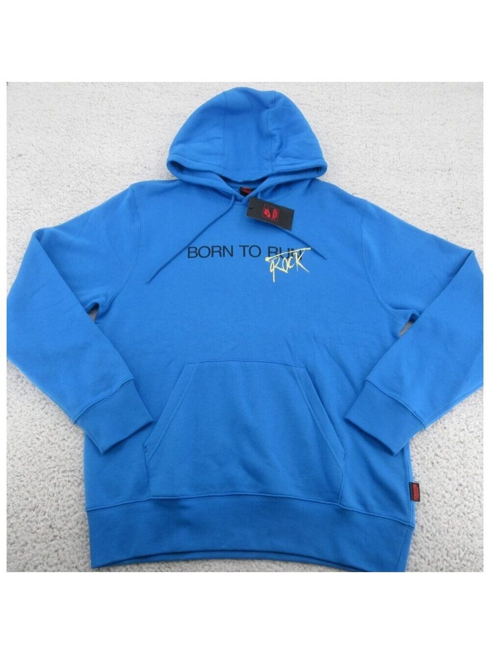 Nike x Stranger Things Blue Pullover Hoodie Men's Size Medium NEW - Picture 4 of 14